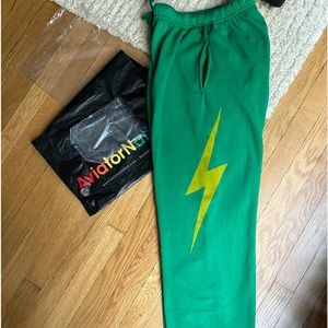 NWOT Men’s Aviator Nation Sweatpants XL